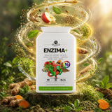 ENZIMA+ kompleks prebavnih encimov z Betain HCL • 90 kapsul