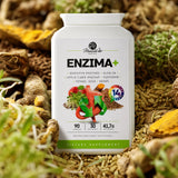 ENZIMA+ kompleks prebavnih encimov z Betain HCL • 90 kapsul