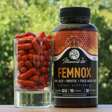 FEMNOX Matični mleček + Inozitol + Folna kislina + B12 kompleks • 90 kapsul