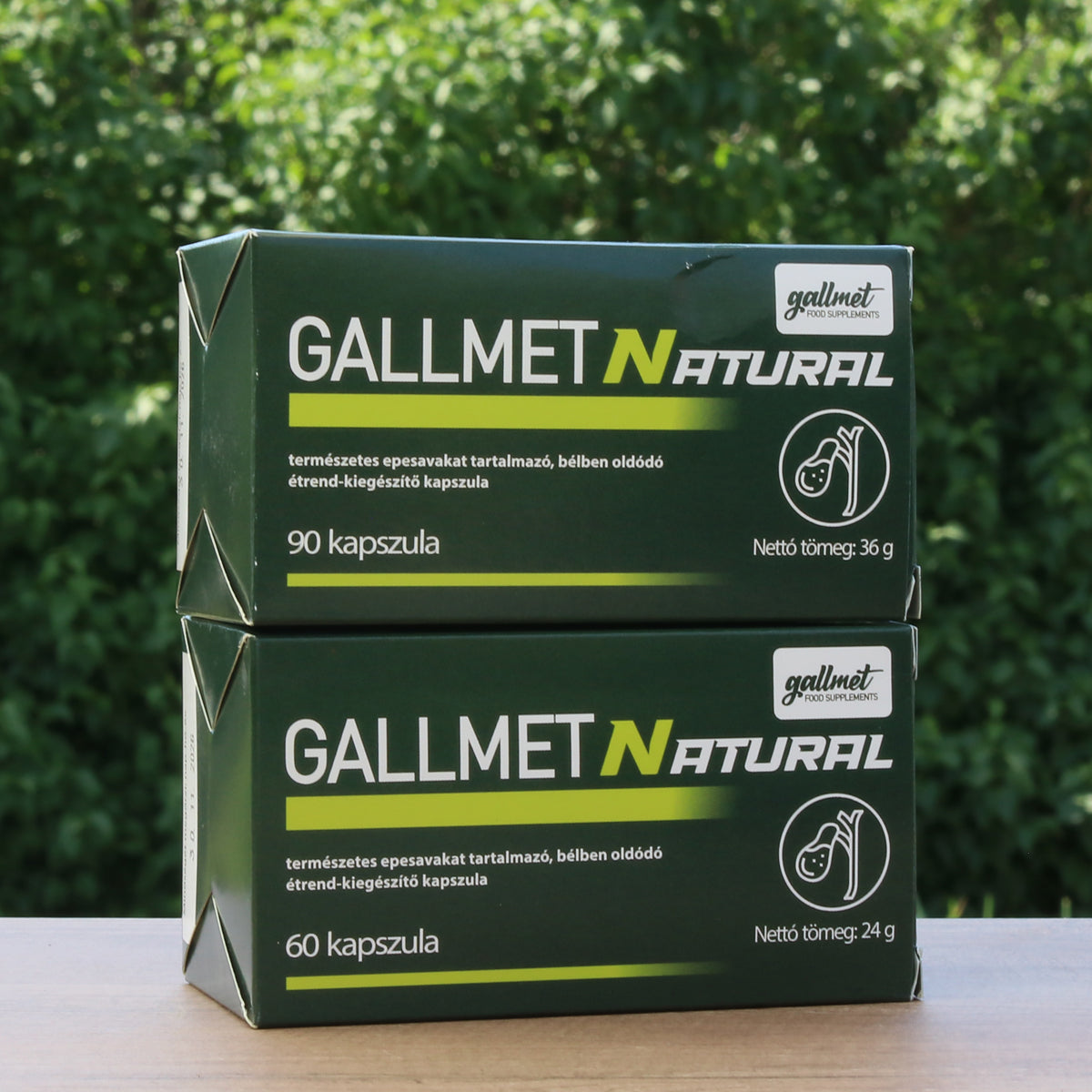 Gallmet Natural kapsule z žolčnimi kislinami • 60 kosov