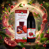 Mannavita Granatno jabolko, 100% čisti stisnjeni sok • 1000 ml