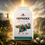 HEPADEX kompleks za regeneracijo jeter in izboljšanje zdravja jeter • 60 kapsul