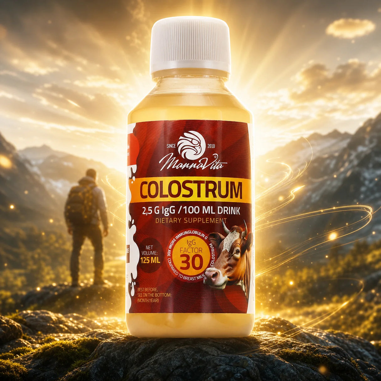 Mannavita Kolostrum tekočina • 120 ml