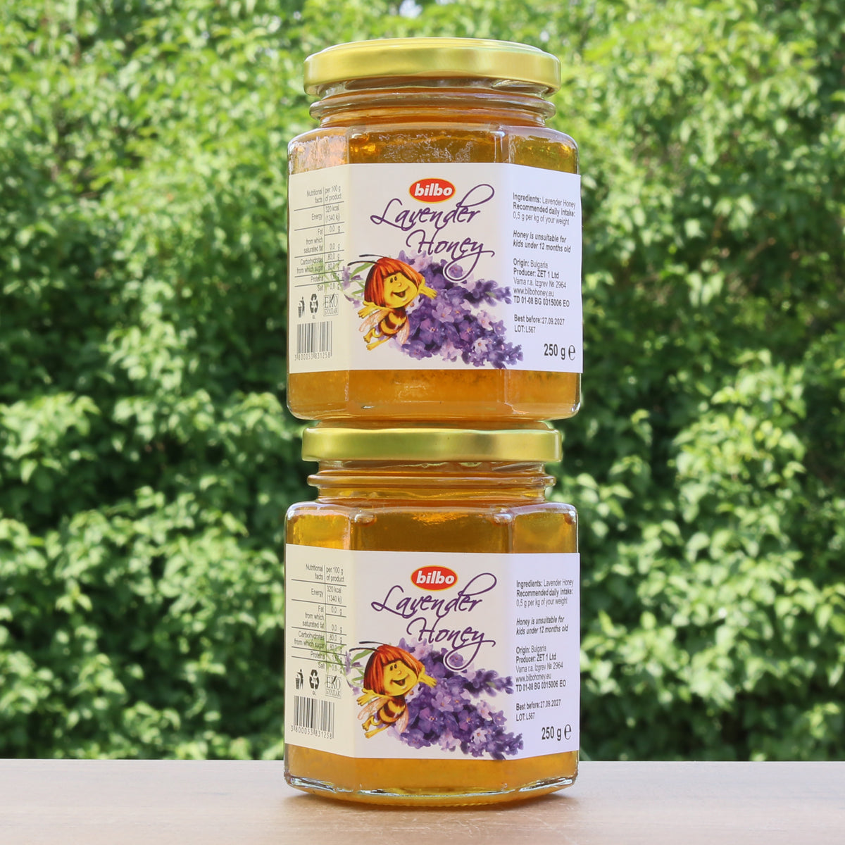 Bilbo surov sivkin med • 250 g