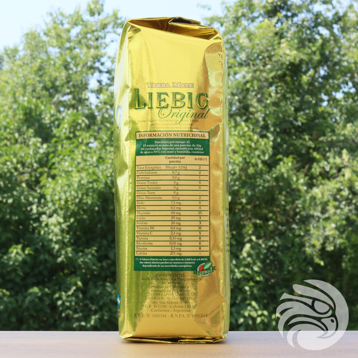 Liebig Original čaj yerba mate • Elaborado con palo • 500 g
