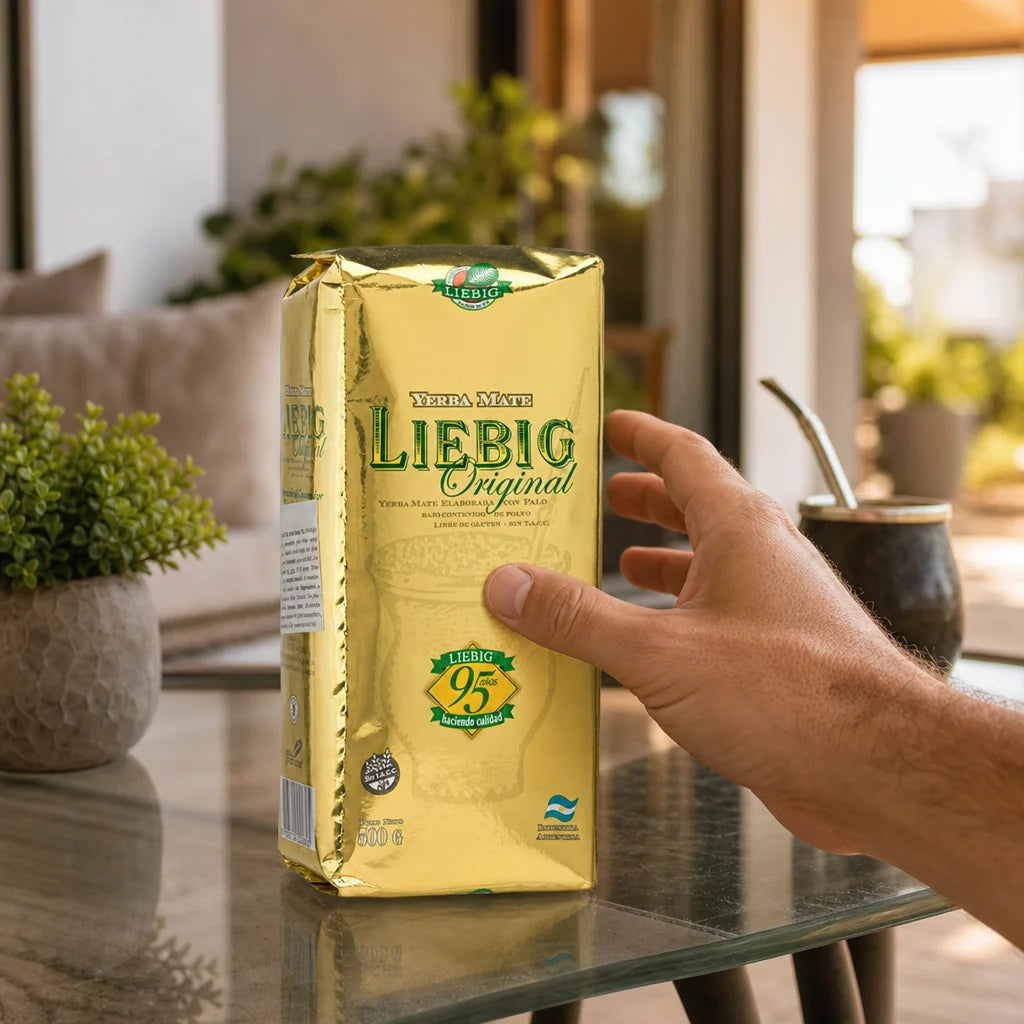 Liebig Original čaj yerba mate • Elaborado con palo • 500 g