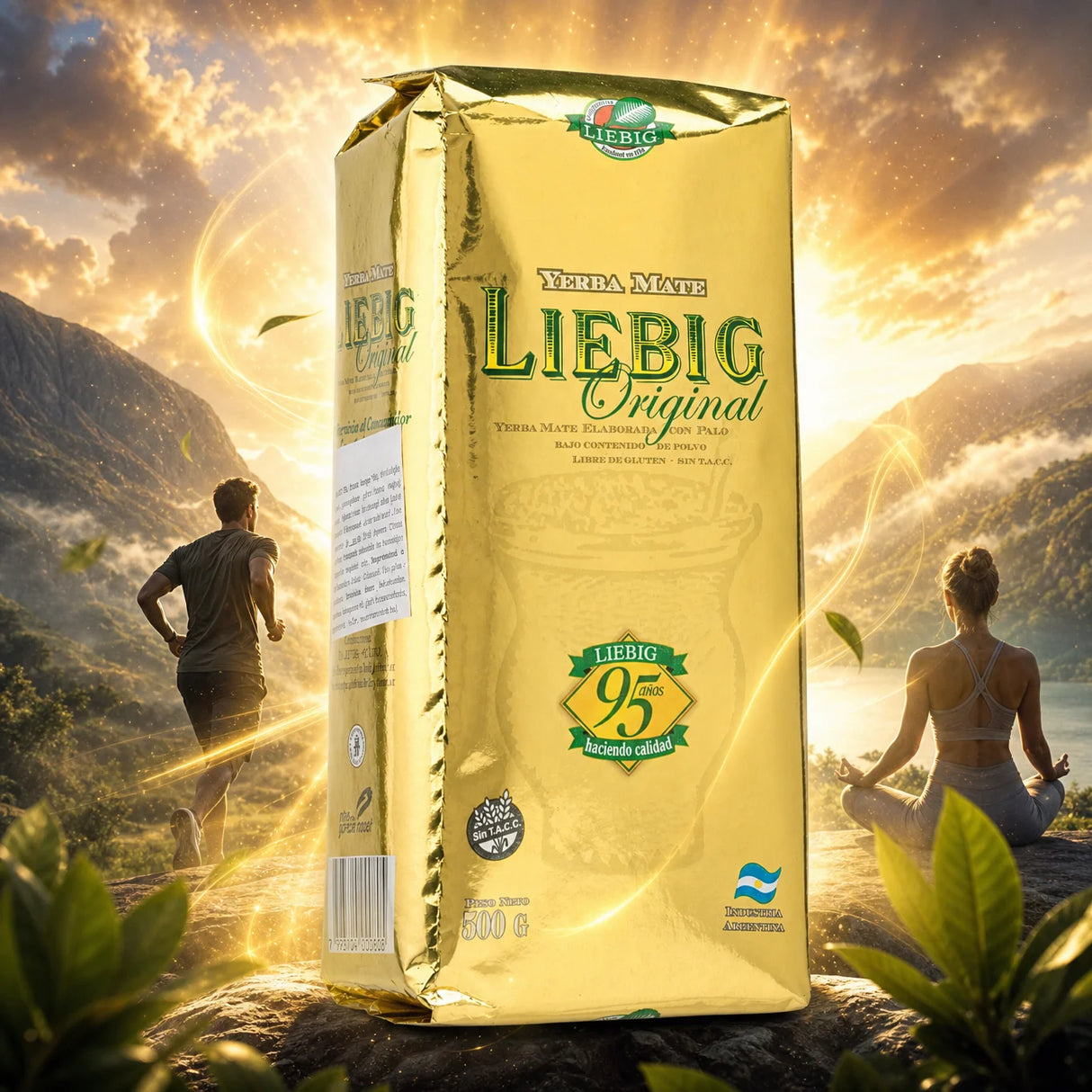 Liebig Original čaj yerba mate • Elaborado con palo • 500 g