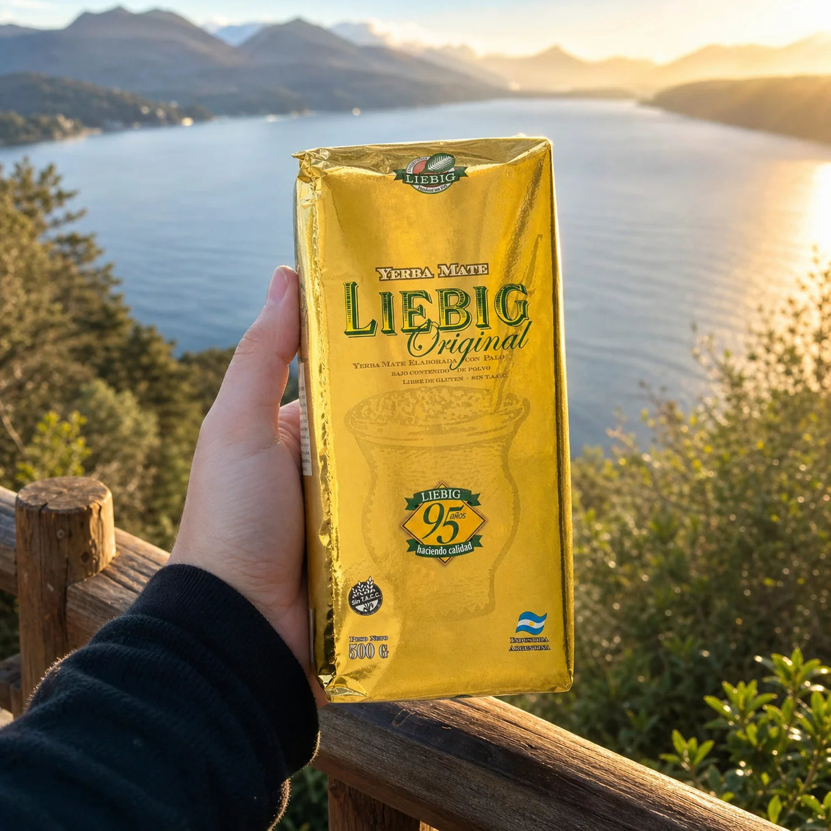Liebig Original čaj yerba mate • Elaborado con palo • 500 g