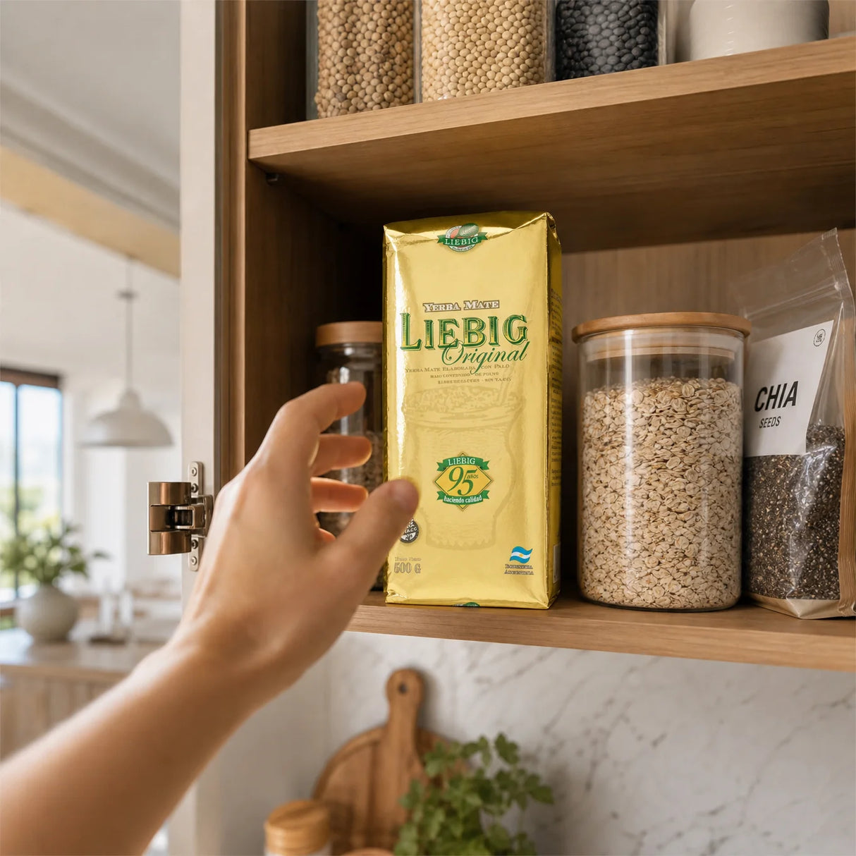 Liebig Original čaj yerba mate • Elaborado con palo • 500 g