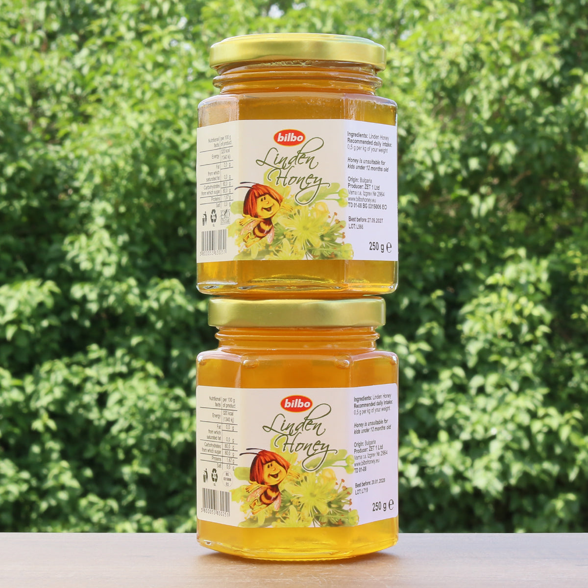Bilbo surovi lipov med • 250 g