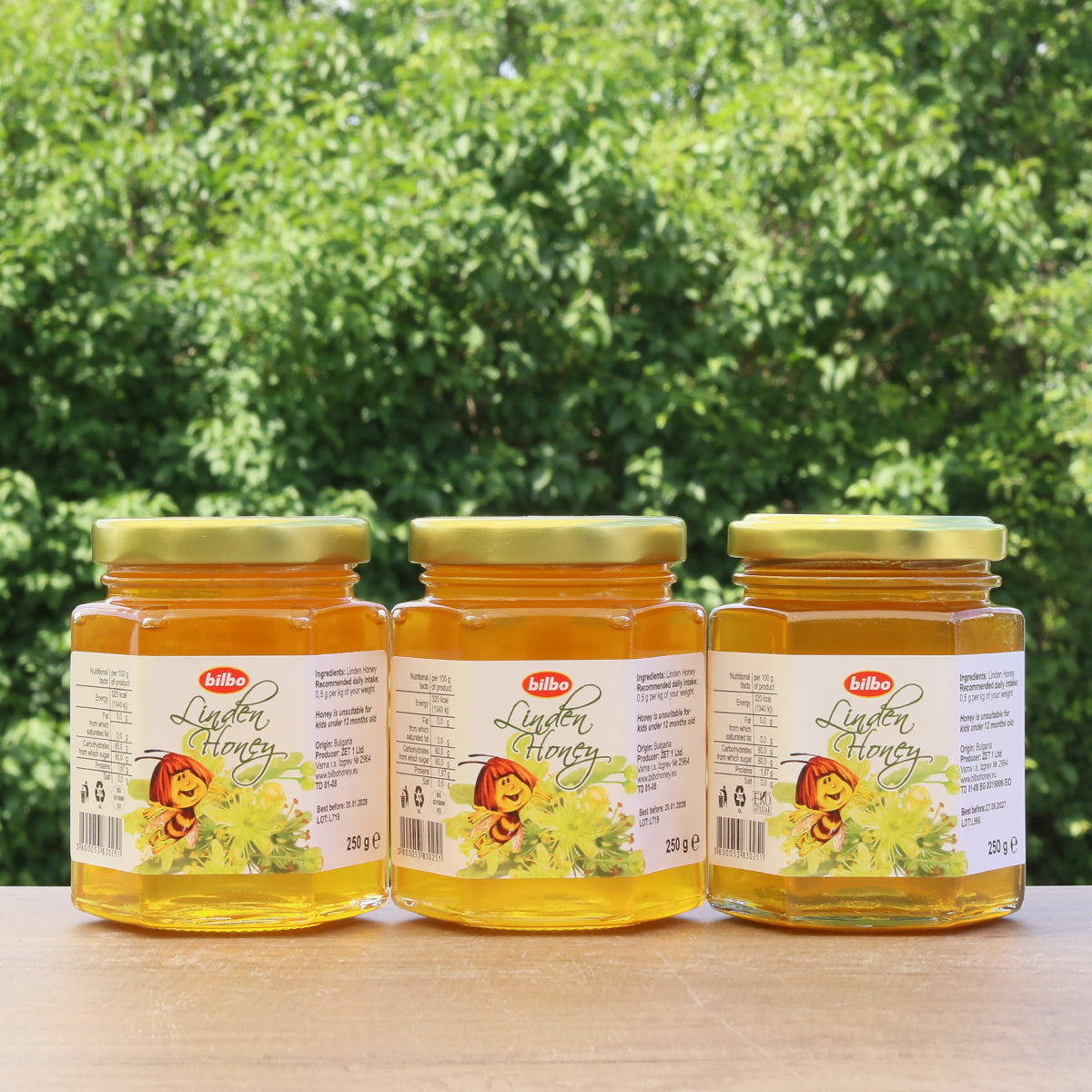 Bilbo surovi lipov med • 250 g