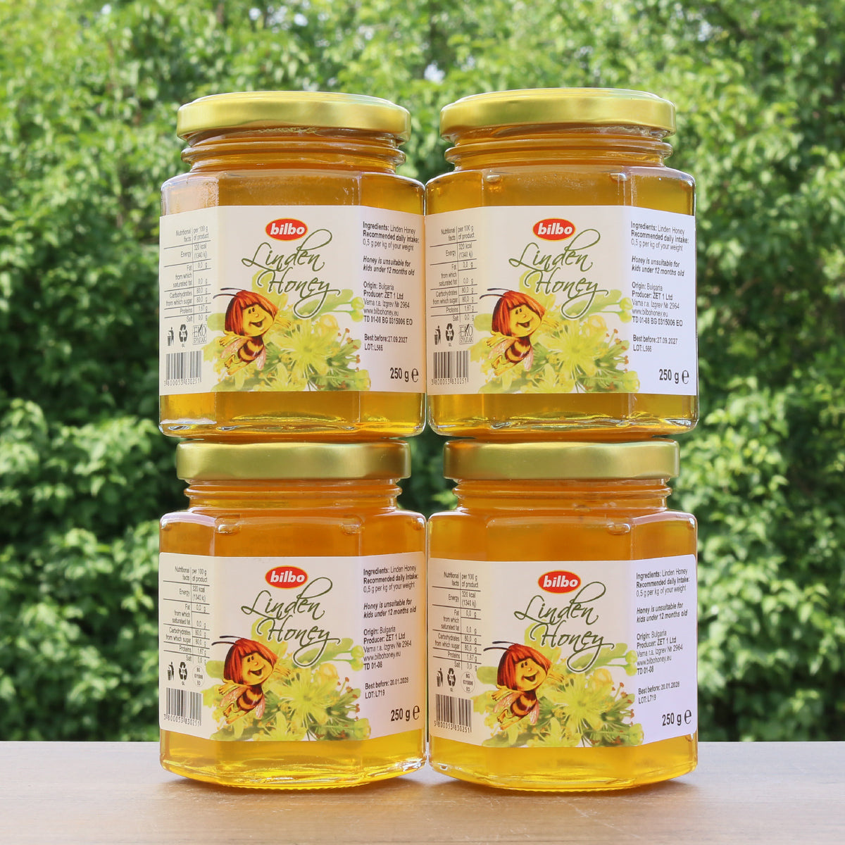 Bilbo surovi lipov med • 250 g