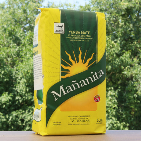 Čaj yerba mate Mañanita • Pripravljen s stebli • 500 g