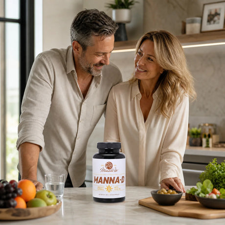 MANNA-D vitamin D3 v oljčnem olju 4000 IU • 120 kapsul