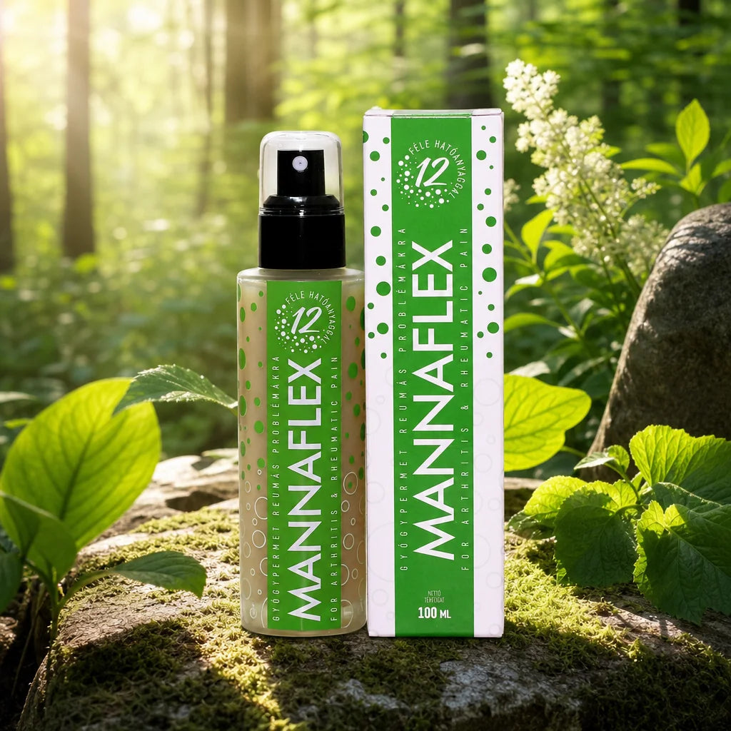 MANNAFLEX pršilo za lajšanje bolečin v sklepih in mišicah • 100 ml