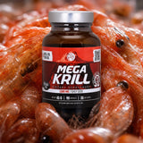 MegaKRILL 1500 mg olje krila + ribje olje • 90 kapsul
