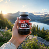 MegaKRILL 1500 mg olje krila + ribje olje • 90 kapsul
