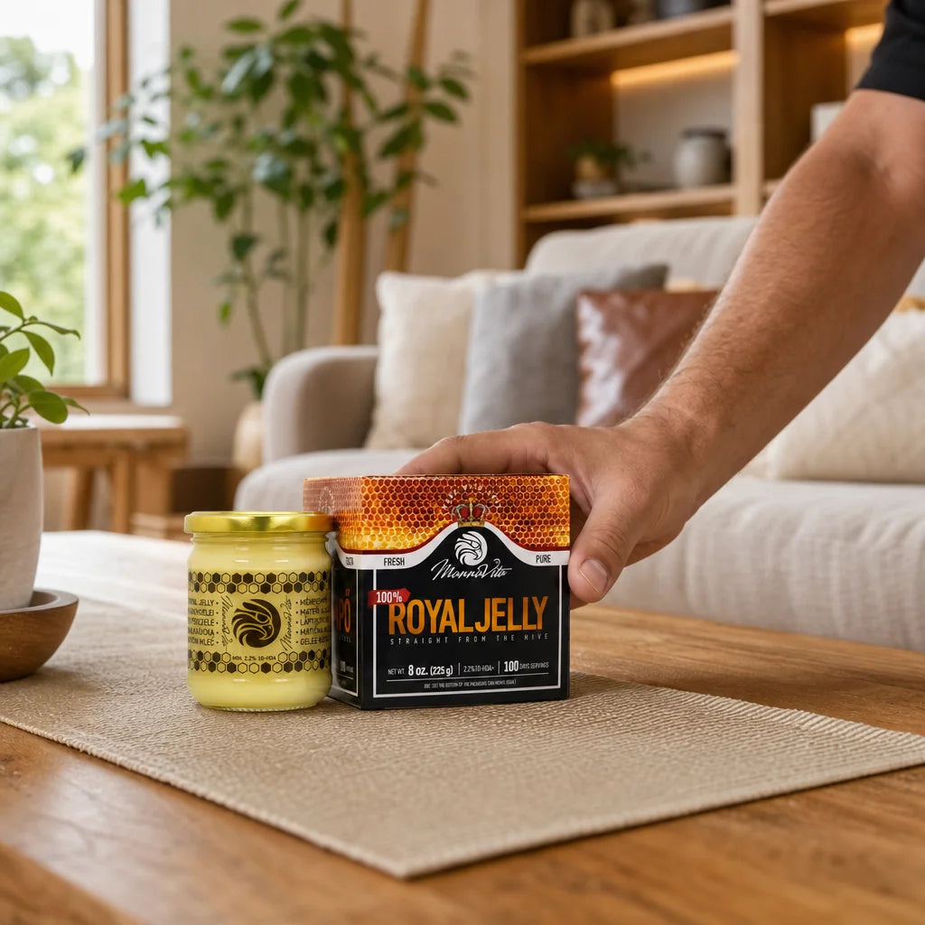 Mannavita Premium Matični mleček • 2,5 % 10-HDA • 100 g