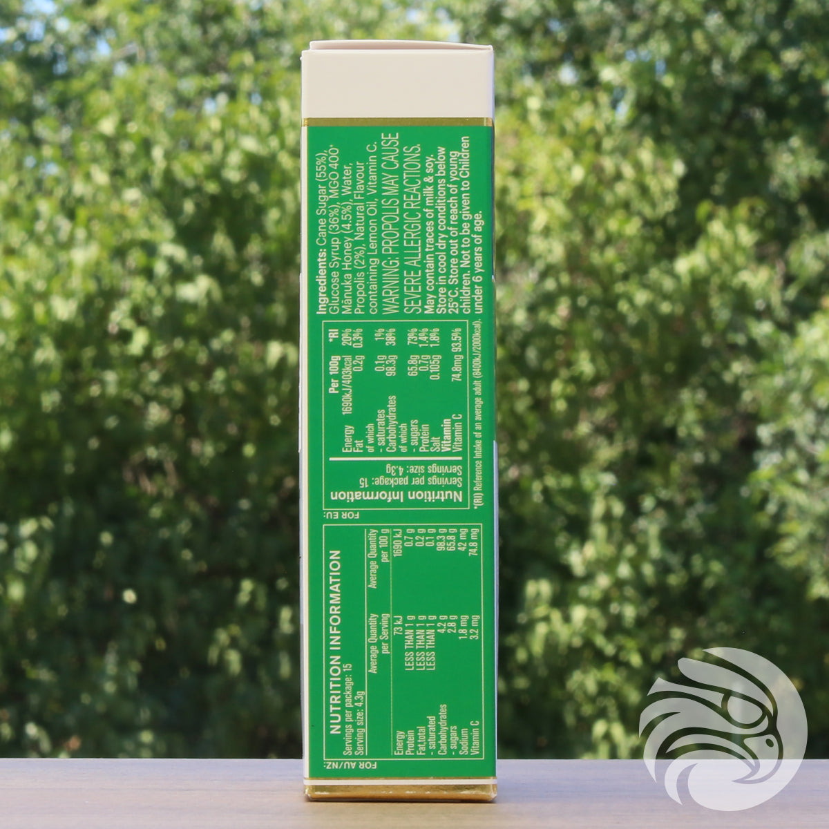 Pastile z manuka medom in propolisom • 15 kos.