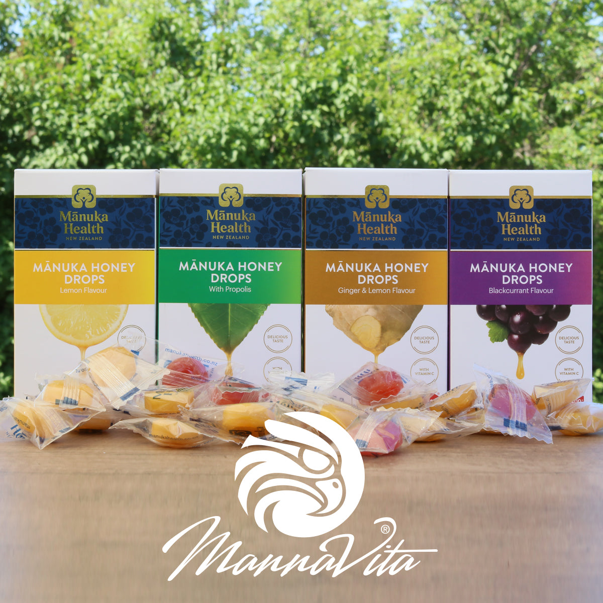 Pastile z manuka medom in črnim ribezom • 15 kos.