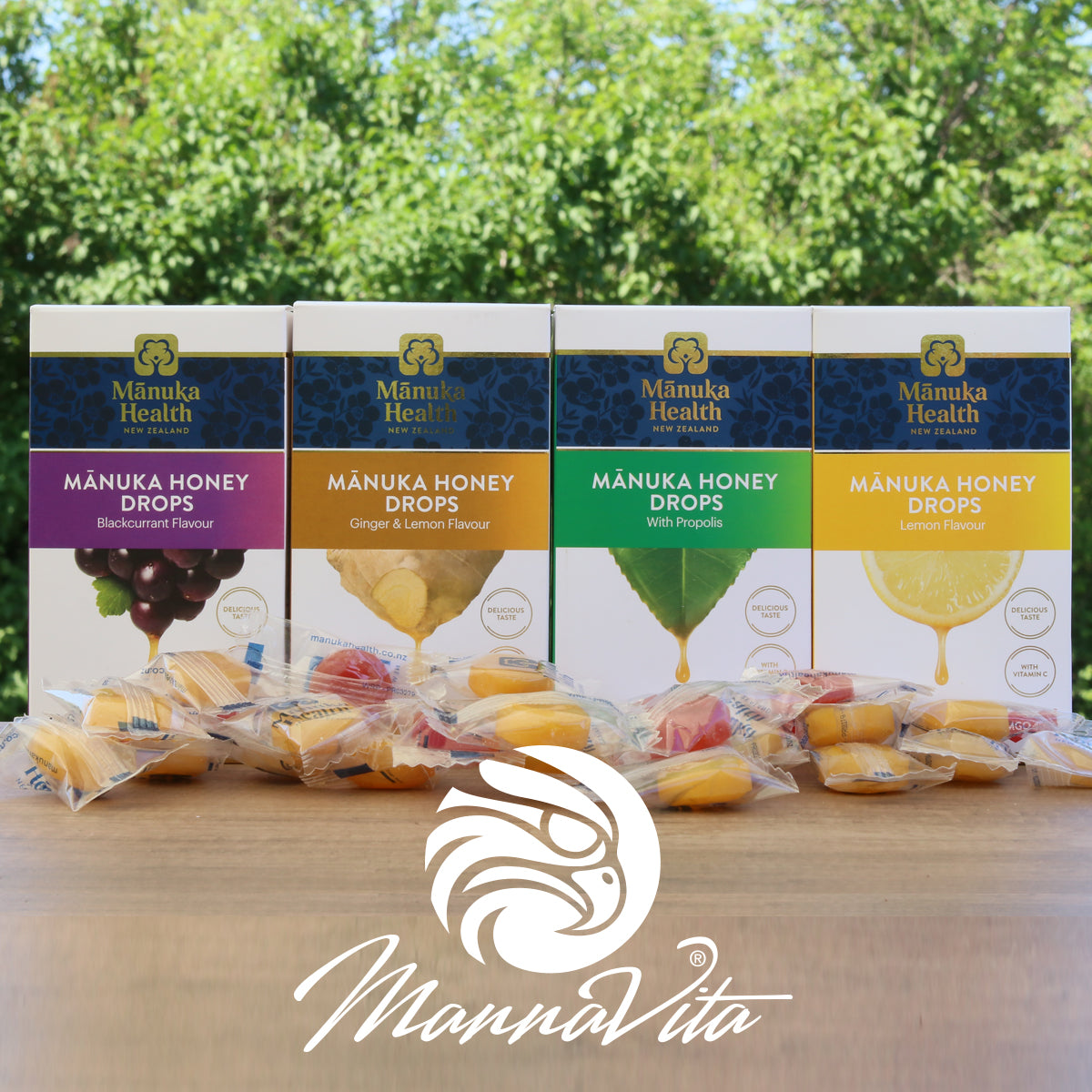 Pastile z manuka medom in črnim ribezom • 15 kos.