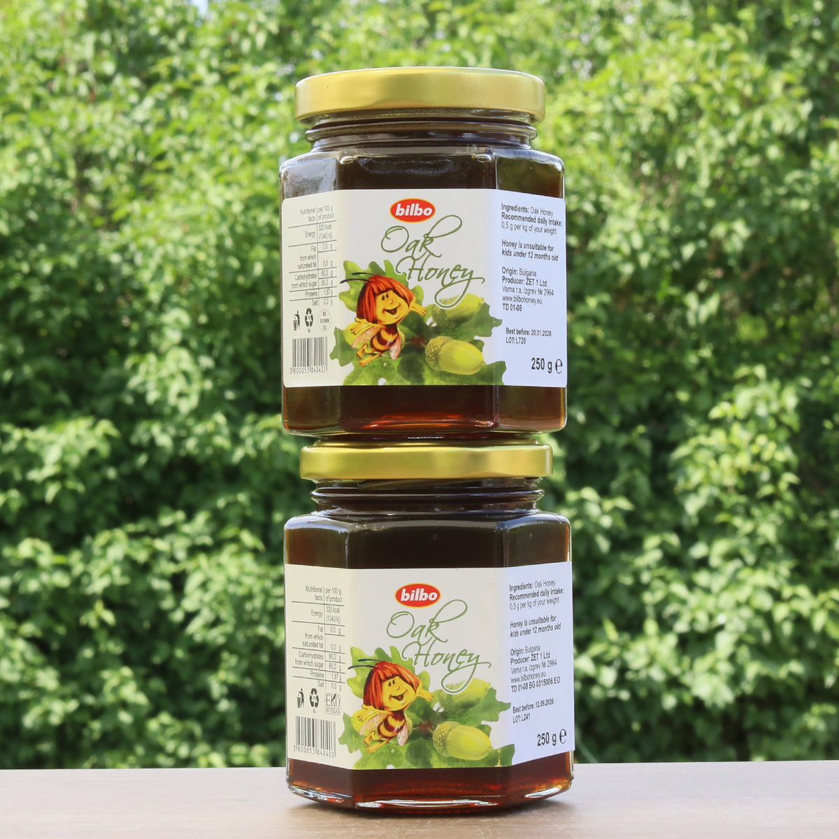 Bilbo surov hrastov med • 250 g