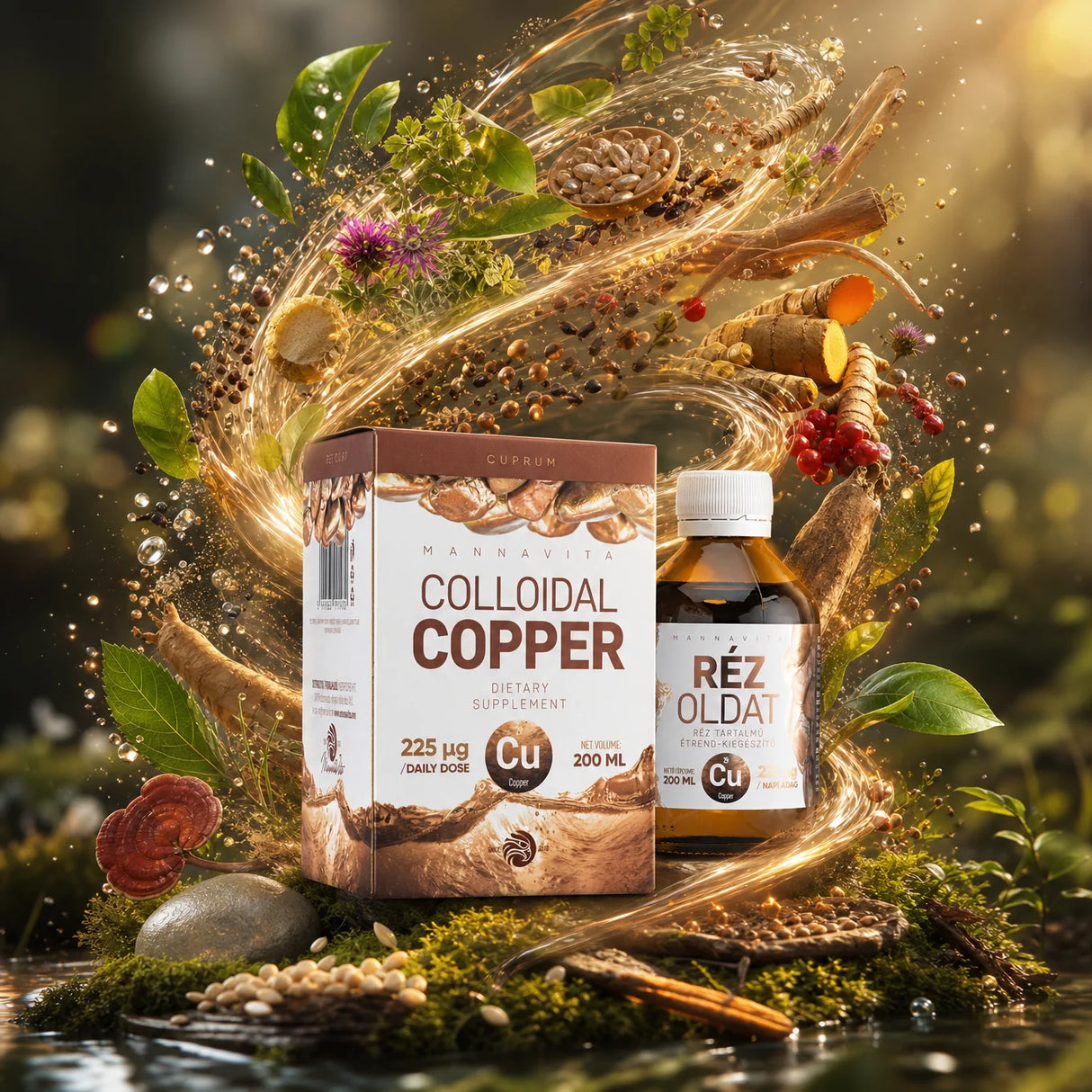 Mannavita Koloidna Baker 225 µg / dnevni odmerek • 200 ml