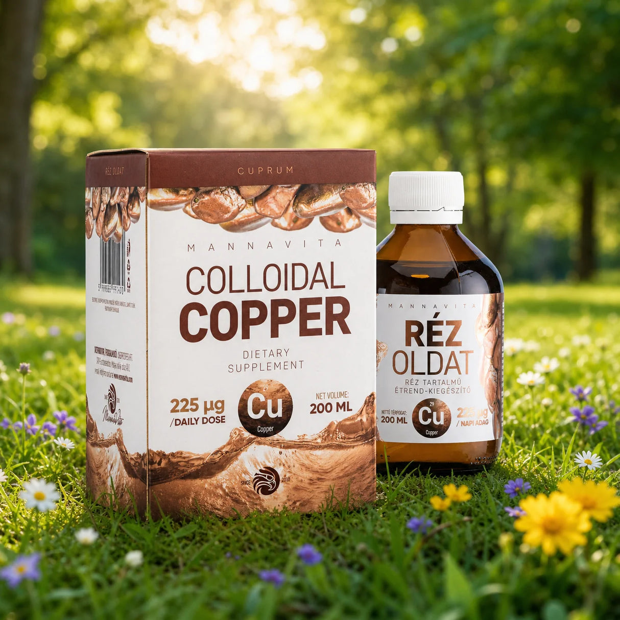 Mannavita Koloidna Baker 225 µg / dnevni odmerek • 200 ml
