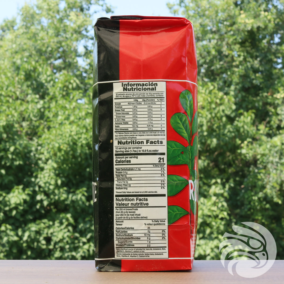 Čaj yerba mate Rosamonte • Elaborada con palo • 500 g
