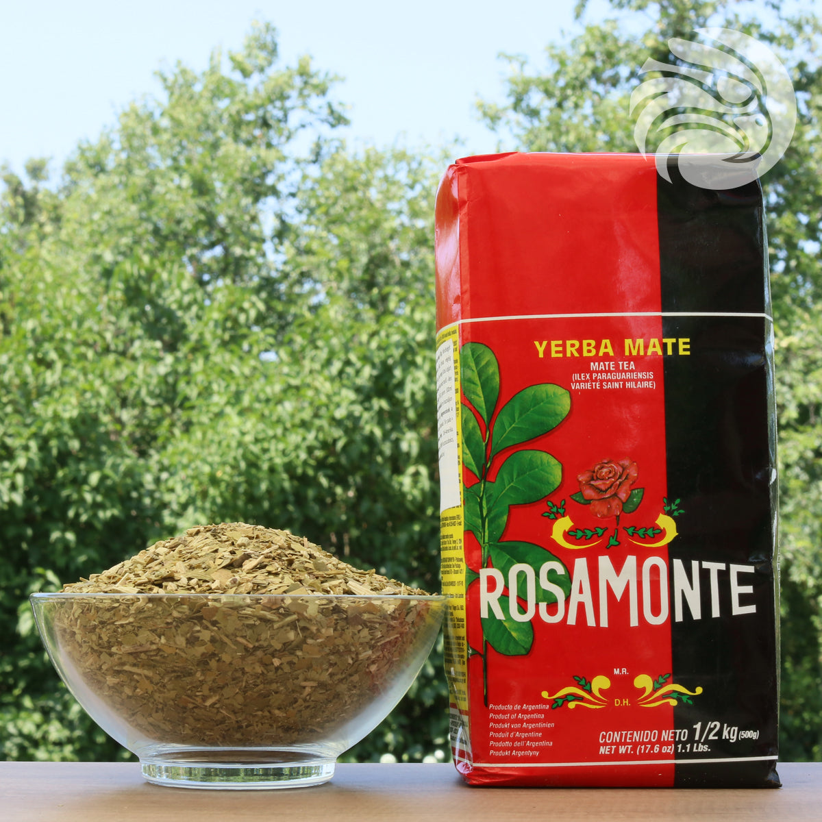 Čaj yerba mate Rosamonte • Elaborada con palo • 500 g