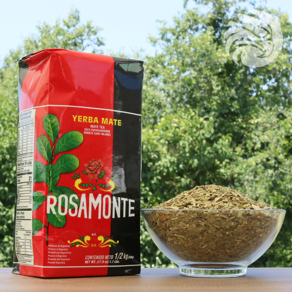 Čaj yerba mate Rosamonte • Elaborada con palo • 500 g