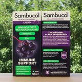 Sambucol sirup iz črnega bezga, brez sladkorja • 120 ml