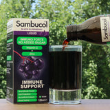 Sambucol sirup iz črnega bezga, brez sladkorja • 120 ml