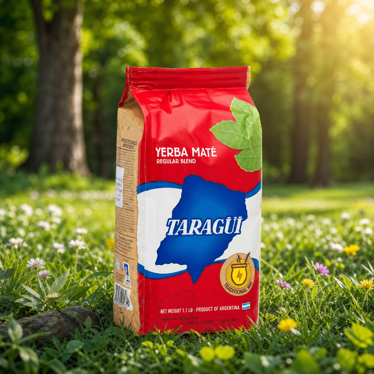 Taragüi yerba mate čaj • Z vejicami • 500 g