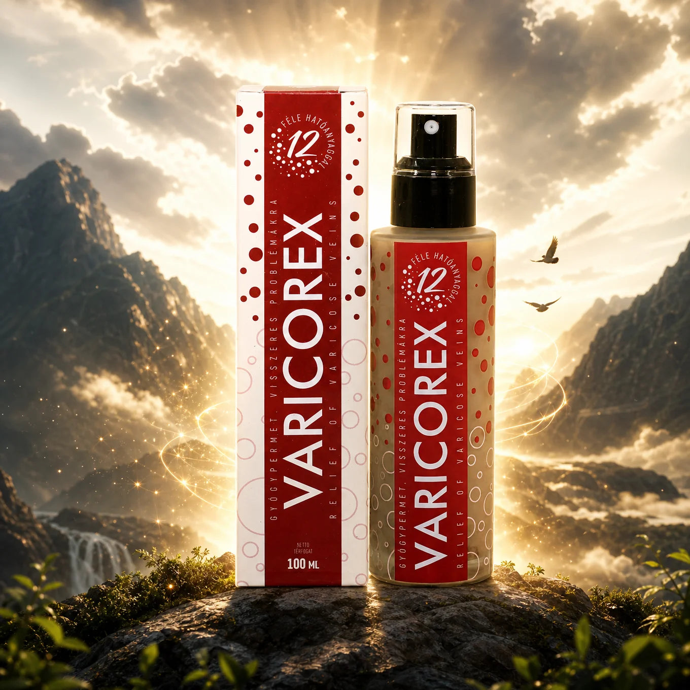 VARICOREX pršilo za Lajšanje Krčnih žil • 100 ml