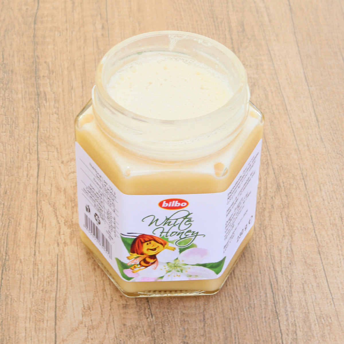 Bilbo surovi beli med • 230 g