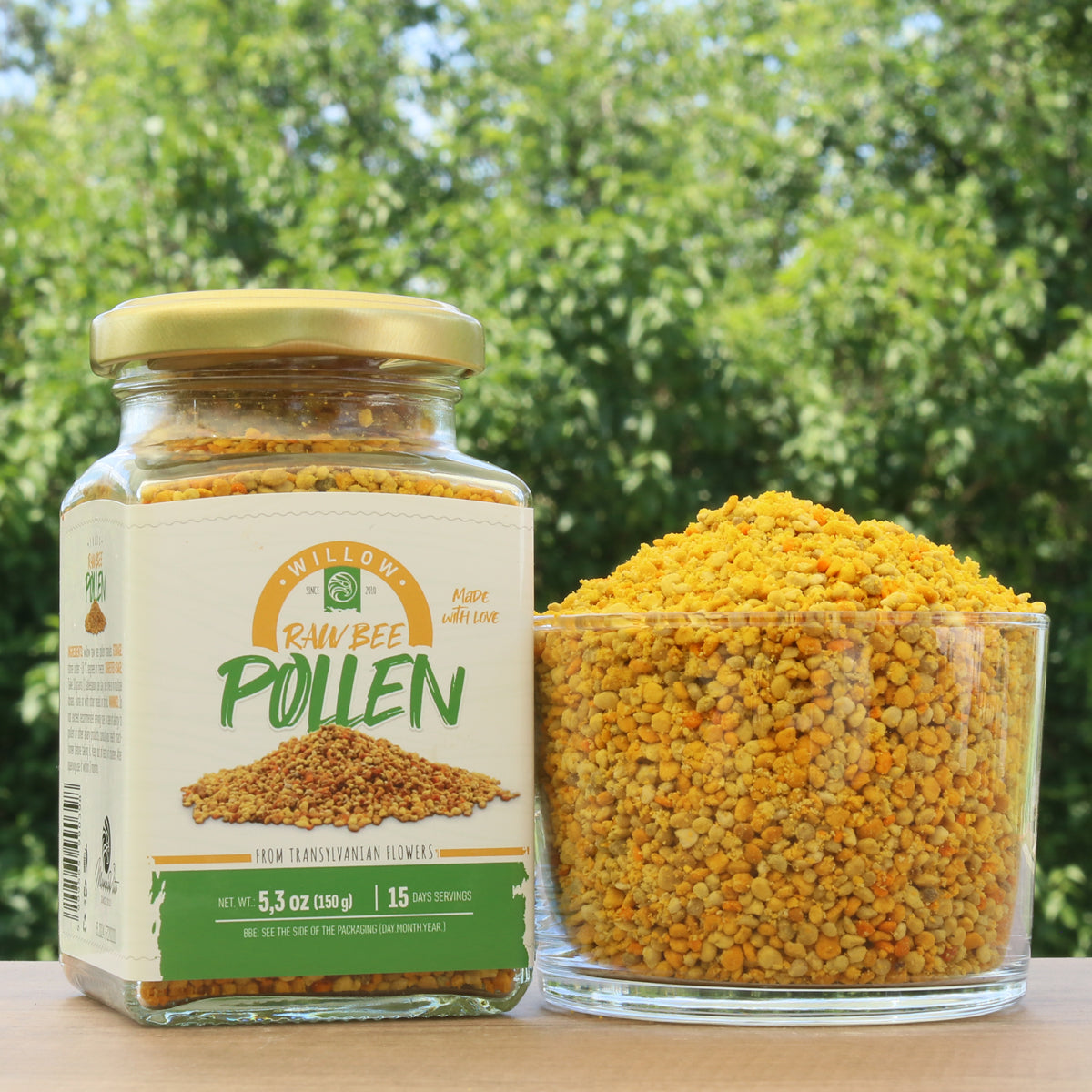 Mannavita surov Vrbov cvetni prah • 150g